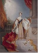 Portrait of Queen Victoria on